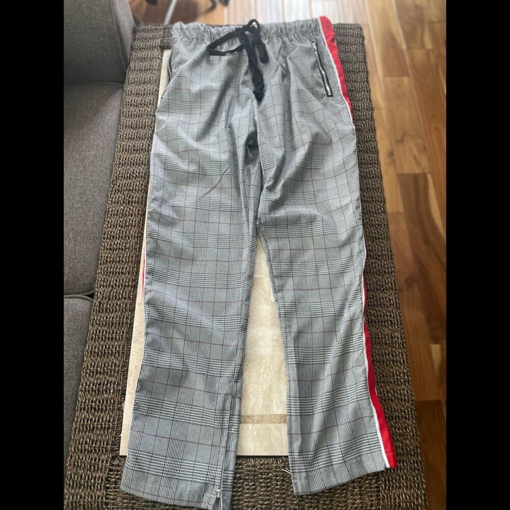 American Stitch glen plaid joggers